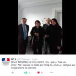 Entretien CNSP-ARP Détectives avec la Délégation aux Coopérations de sécurité