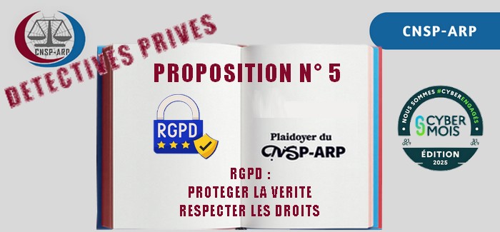 Proposition 5 - Une exception ciblée au RGPD